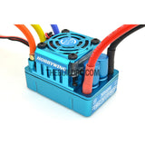 HobbyWing XERUN COMBO-SCT-PRO-D 4068 2250kv Sensored Brushless Motor 120A ESC Power System for 1/8 RC Short Course Truck SCT-PRO - Blue
