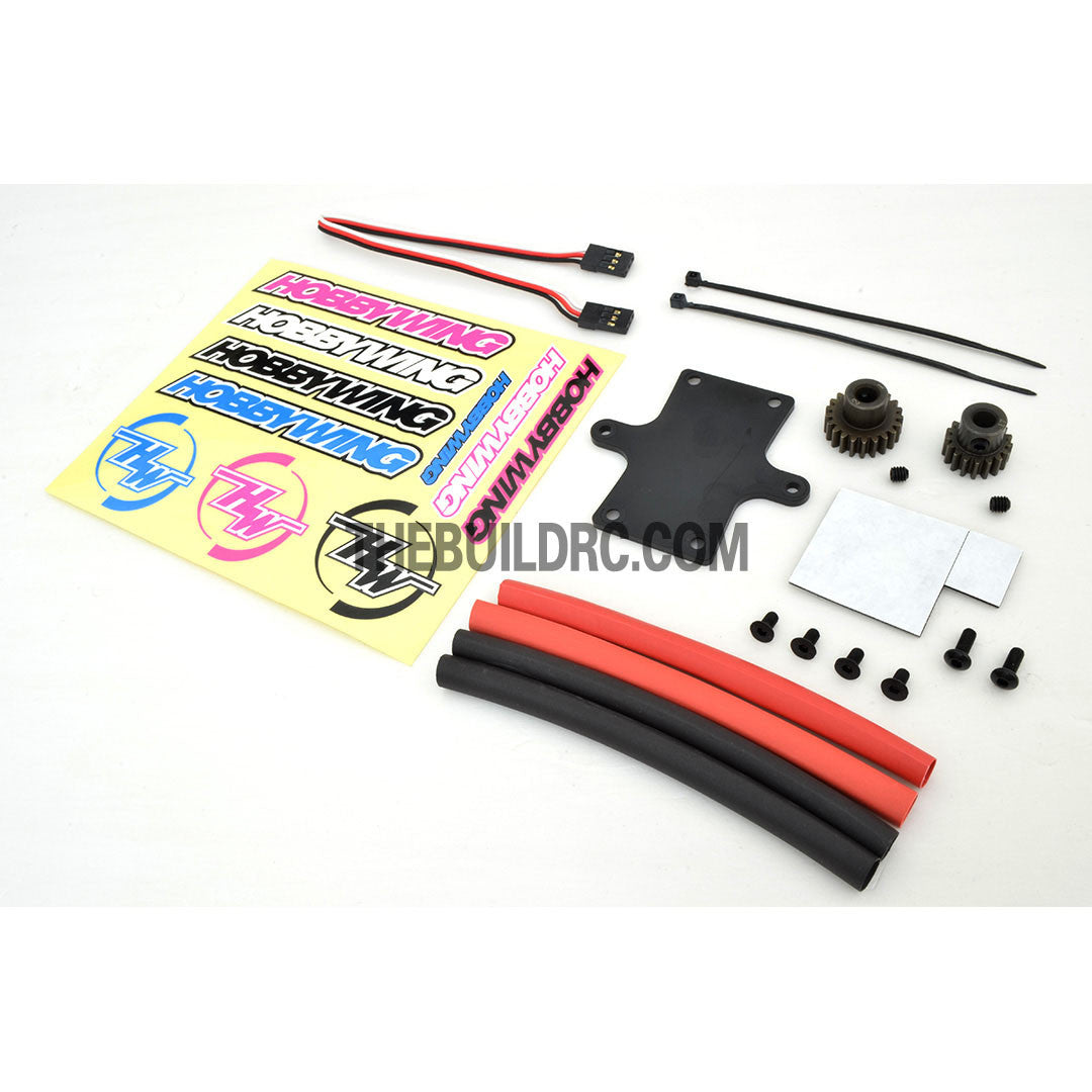 HobbyWing XERUN COMBO-M4A 4274 2000kv Sensorless Brushless Motor 150A ESC Power System for 1/8 RC Off-Road Buggy / Truggy - Black