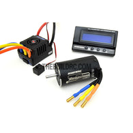 HobbyWing XERUN Combo-M5B 4068 2250kv Sensored Brushless Motor 150A ESC Power System for 1/8 RC Off-Road Buggy / Truggy - Black