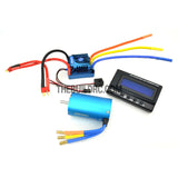 HobbyWing XERUN Combo-M5B 4068 2250kv Sensored Brushless Motor 150A ESC Power System for 1/8 RC Off-Road Buggy / Truggy - Blue