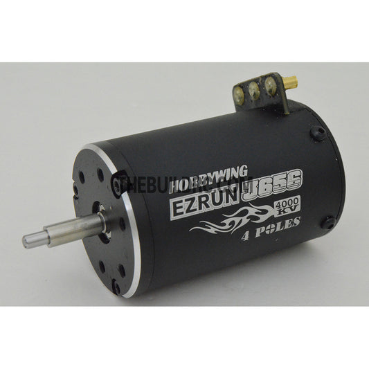 HobbyWing EZRUN 3656 4000kv Sensorless Brushless Motor for 1/10 RC SCT Truggy Monster Car