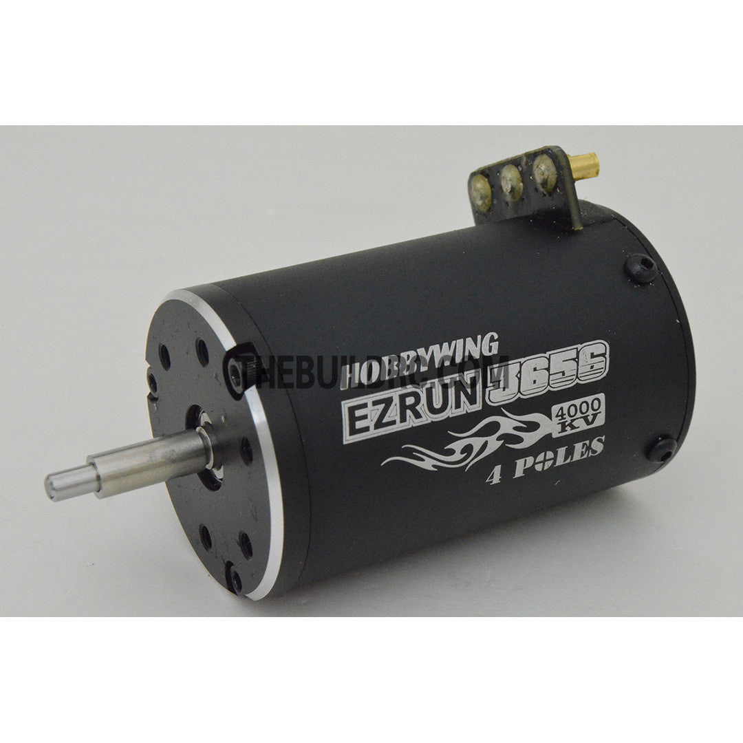 HobbyWing EZRUN 3656 4000kv Sensorless Brushless Motor for 1/10 RC SCT Truggy Monster Car