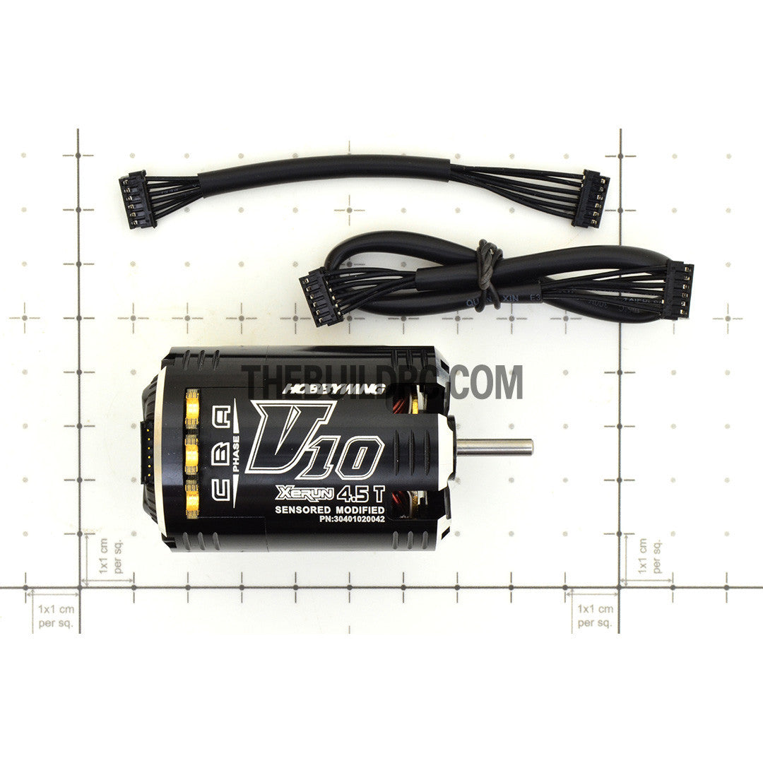 HobbyWing XERUN V10 Competition 7650KV 4.5T Sensored Brushless Motor E-MOTOR For 1/10 RC Car