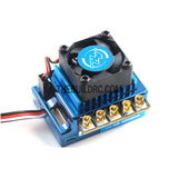 HobbyWing XERUN 120A V2.1 Brushless Motor USB Programmable ESC for 1/10 RC Car - Blue