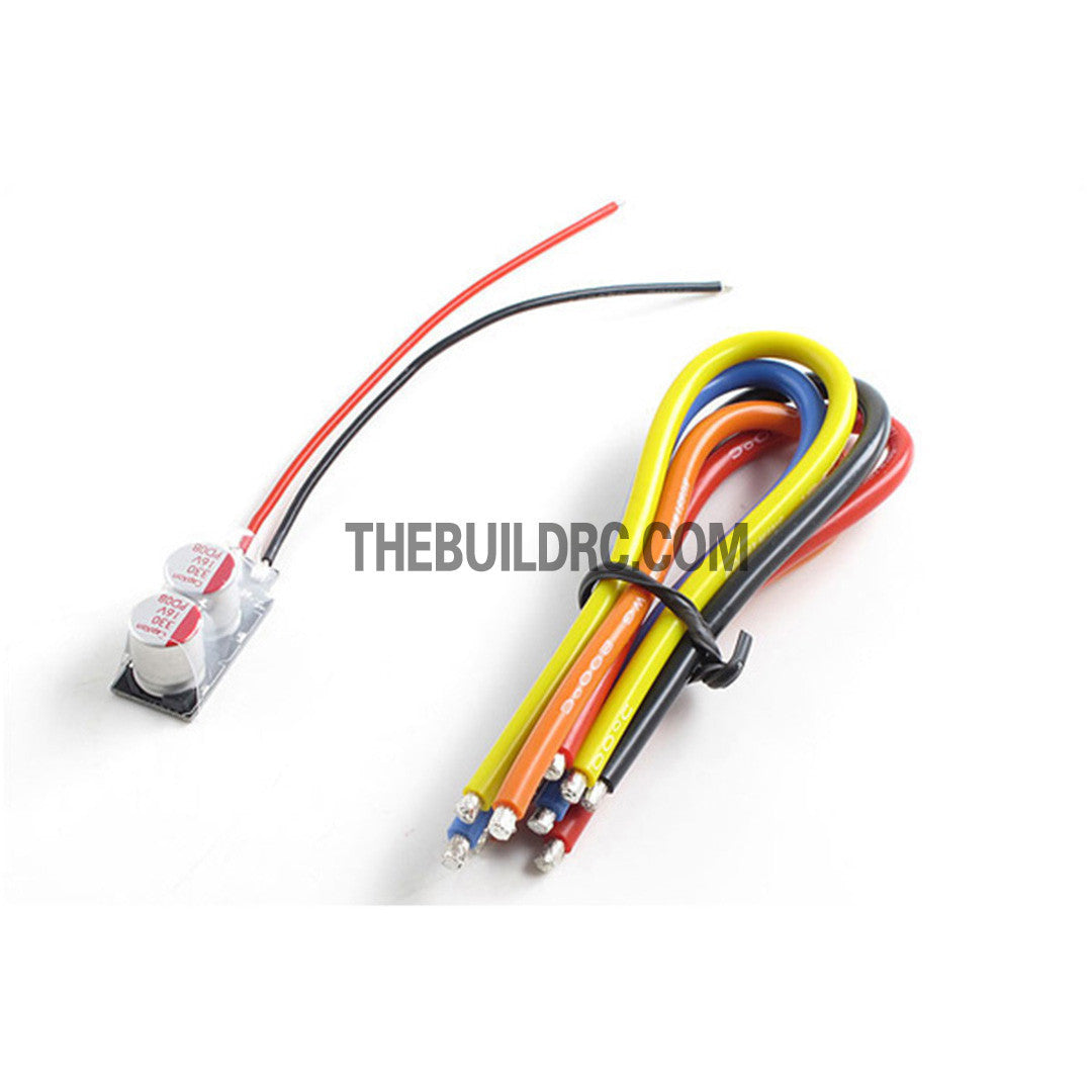 HobbyWing XERUN 120A V2.1 Brushless Motor USB Programmable ESC for 1/10 RC Car - Blue