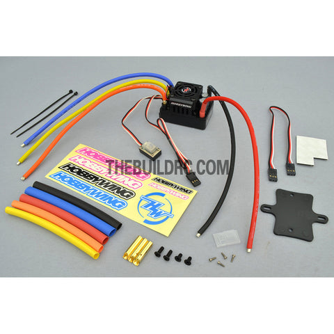 HobbyWing XERUN 120A Brushless Motor USB Programmable ESC for 1/10 RC SCT Car - Black