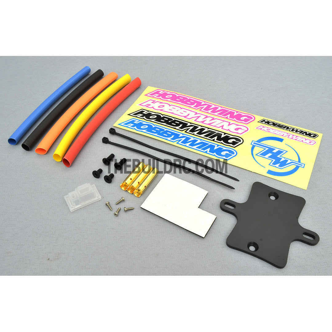 HobbyWing XERUN 120A Brushless Motor USB Programmable ESC for 1/10 RC SCT Car - Blue