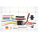 HobbyWing XERUN 150A Sensored Brushless Motor Programmable ESC for 1/8 RC Car - Black