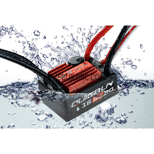 Hobbywing QuicRun-WP-16BL30 30-180A 6V/1A BEC Brushless Motor ESC for 1/18 1/16 RC Car / Buggy