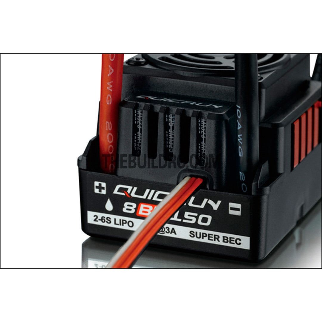Hobbywing QuicRun-WP-8BL150 150-950A 6V/3A BEC Brushless Motor ESC for 1/8 RC Short Course / Truggy / Buggy