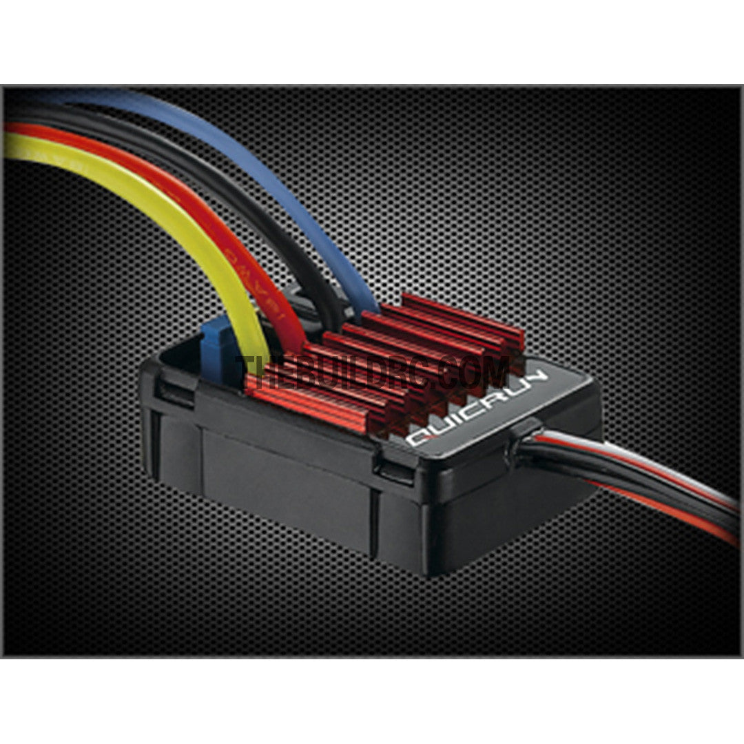 Hobbywing QuicRun 1625 25-100A 5V/1A BEC Brushed Motor ESC for 1/18 1/16 RC Car / Buggy