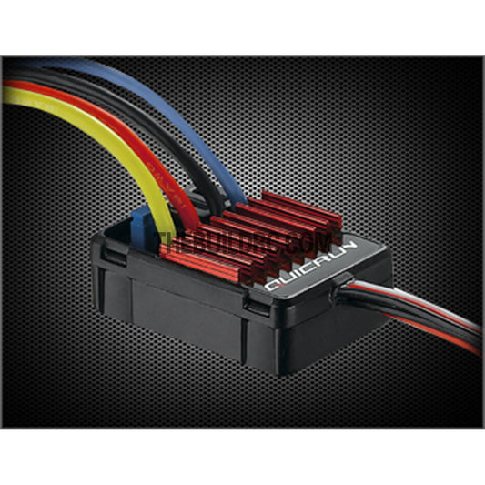 Hobbywing QuicRun 1625 25-100A 5V/1A BEC Brushed Motor ESC for 1/18 1/16 RC Car / Buggy