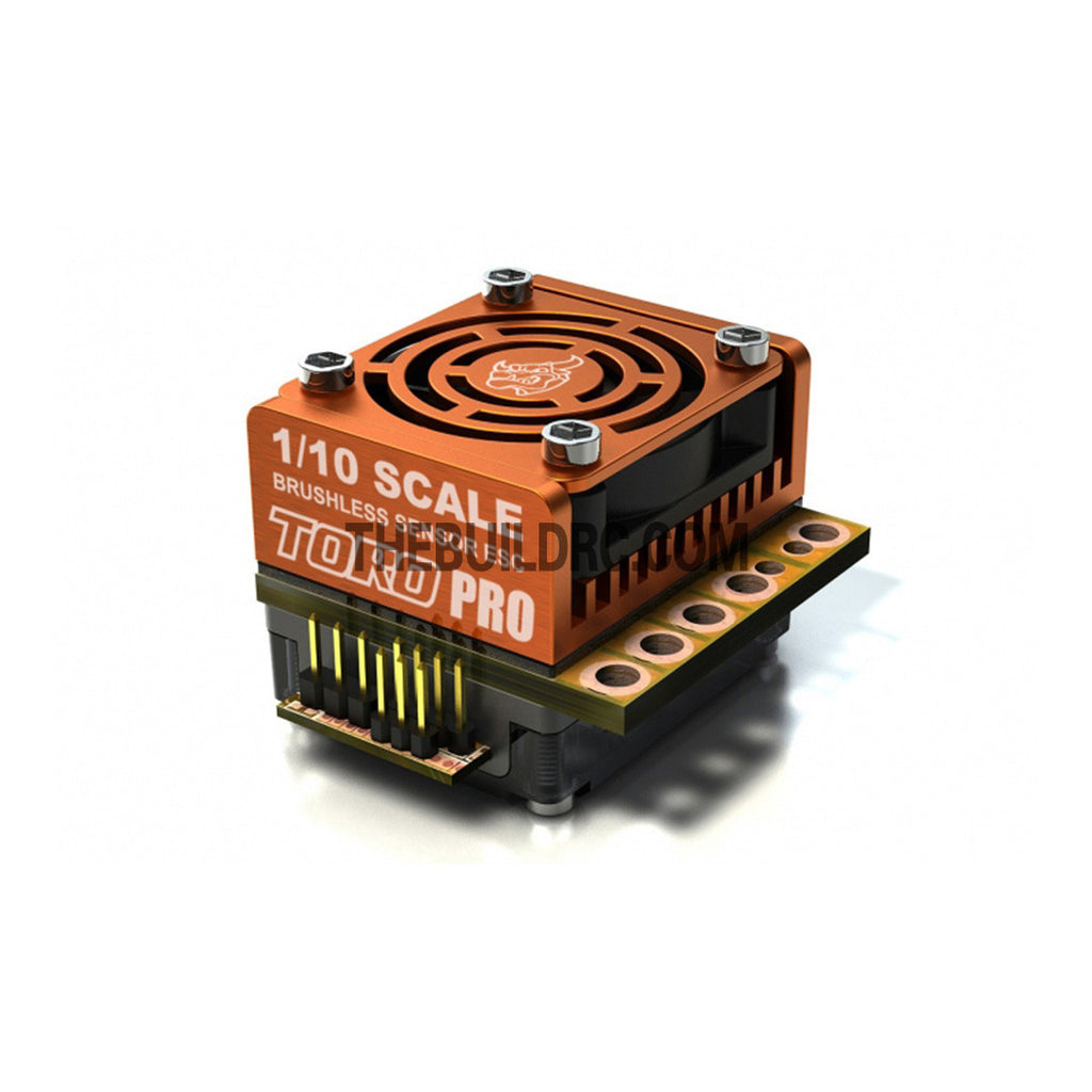 SkyRC TORO PRO 120A Brushless Sensored Motor Programmable ESC For 1/10 ...