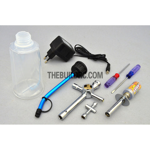 HSP RC Car Nitro Engine Glow Starter Tools Kit Set For 1/8 1/10