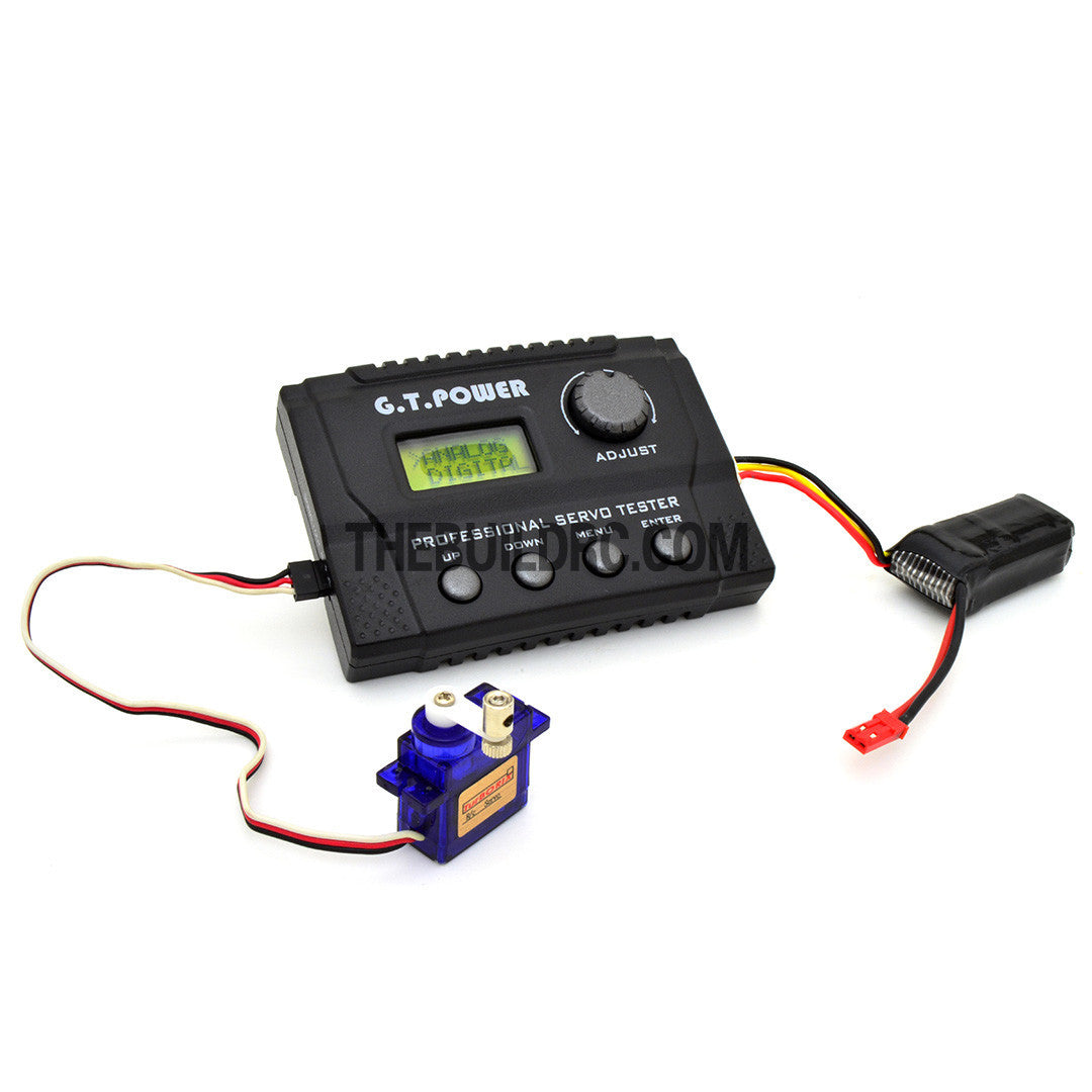 GT Power CCPM Digital / Analog Servo Consistency Professional Tester Checker with LED Display