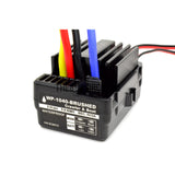 HobbyWing EZRUN 180A 2A/5V Waterproof 1040 Brushed Motor Programmable ESC for 1/10 RC Crawler & Boat