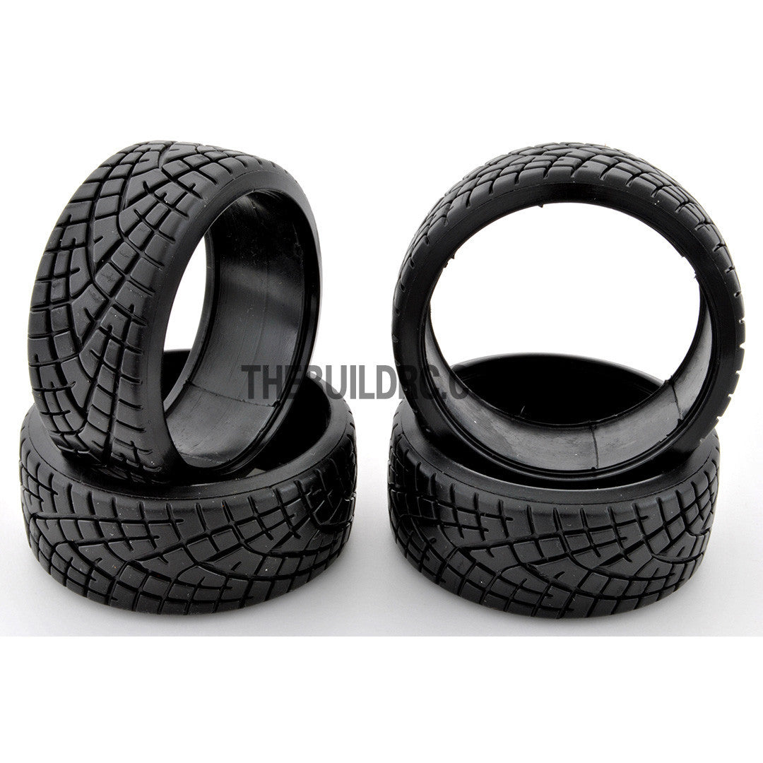 1/10 RC Car X-PATTERN RADIAL 26mm D-COMPOUND DRIFT Tires (4pcs)