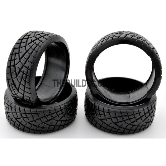 1/10 RC Car X-PATTERN RADIAL 26mm D-COMPOUND DRIFT Tires (4pcs)