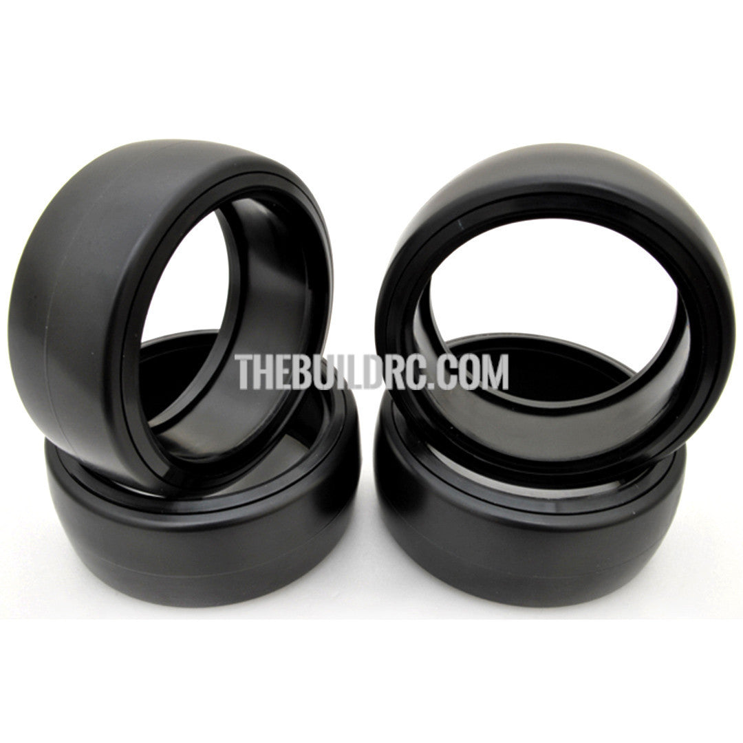 1/10 RC Car DRIFT Tires with insert Wheel (4pcs) - Black