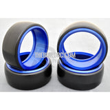 1/10 RC Car DRIFT Tires with insert Wheel (4pcs) - Dark Blue