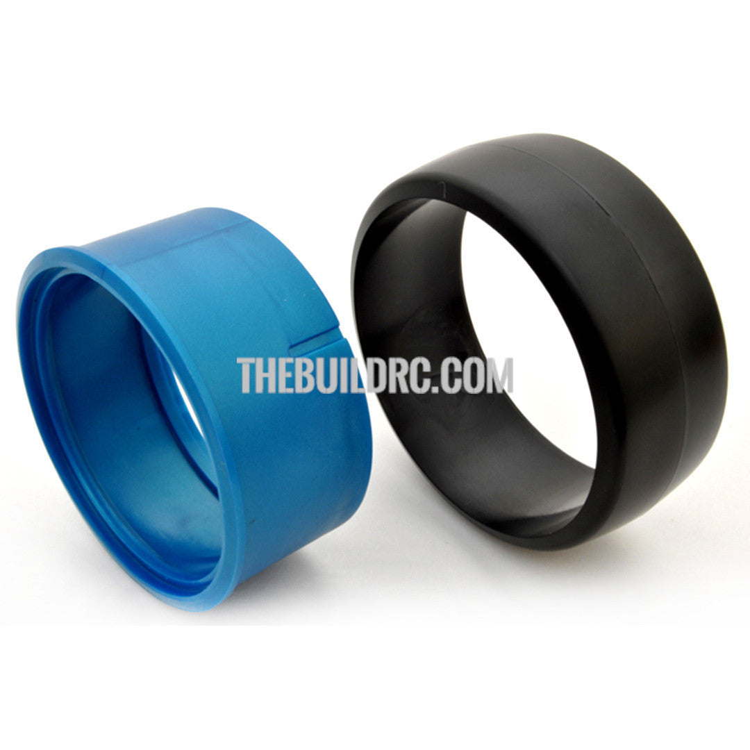 1/10 RC Car DRIFT Tires with insert Wheel (4pcs) - Blue