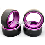1/10 RC Car DRIFT Tires with insert Wheel (4pcs) - Purple