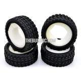 1/10 RC On-Road Car Performance Tyres Set with Insert Sponge (4pcs)