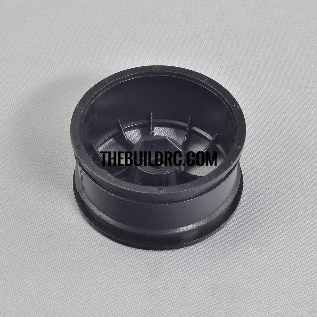 1/10 RC Car 10 Spoke Sporty Wheel 4pcs - Black