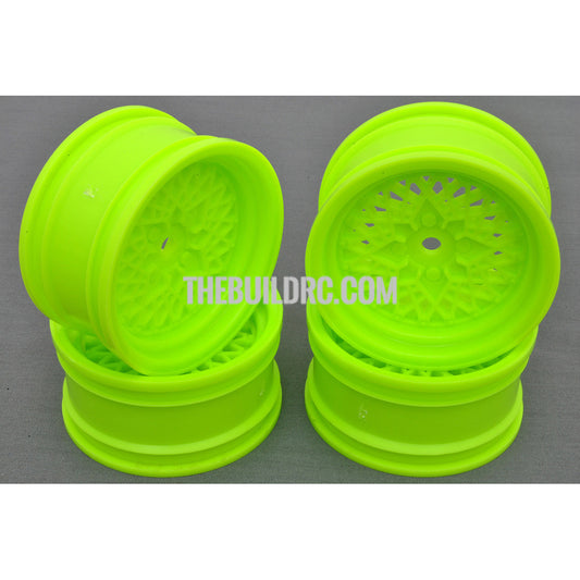 1/10 RC Car Net Wheel Sports 26mm (4pcs) - Green