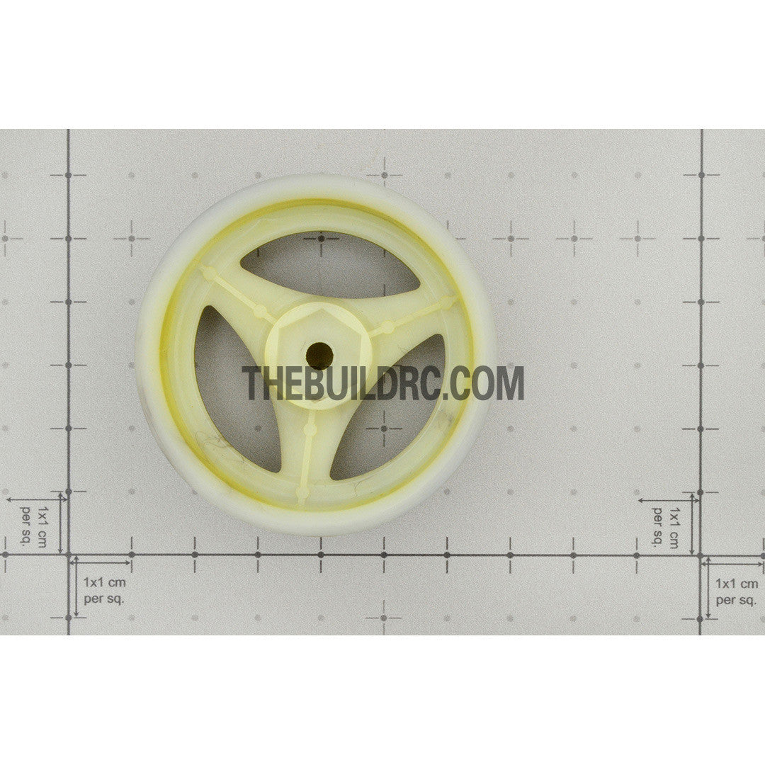 1/10 RC Car 3 Spoke Sporty Wheel 4pcs - Silver / Gold (Spoke)