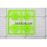 1/10 RC Car Wheel Spoke Set (Green)