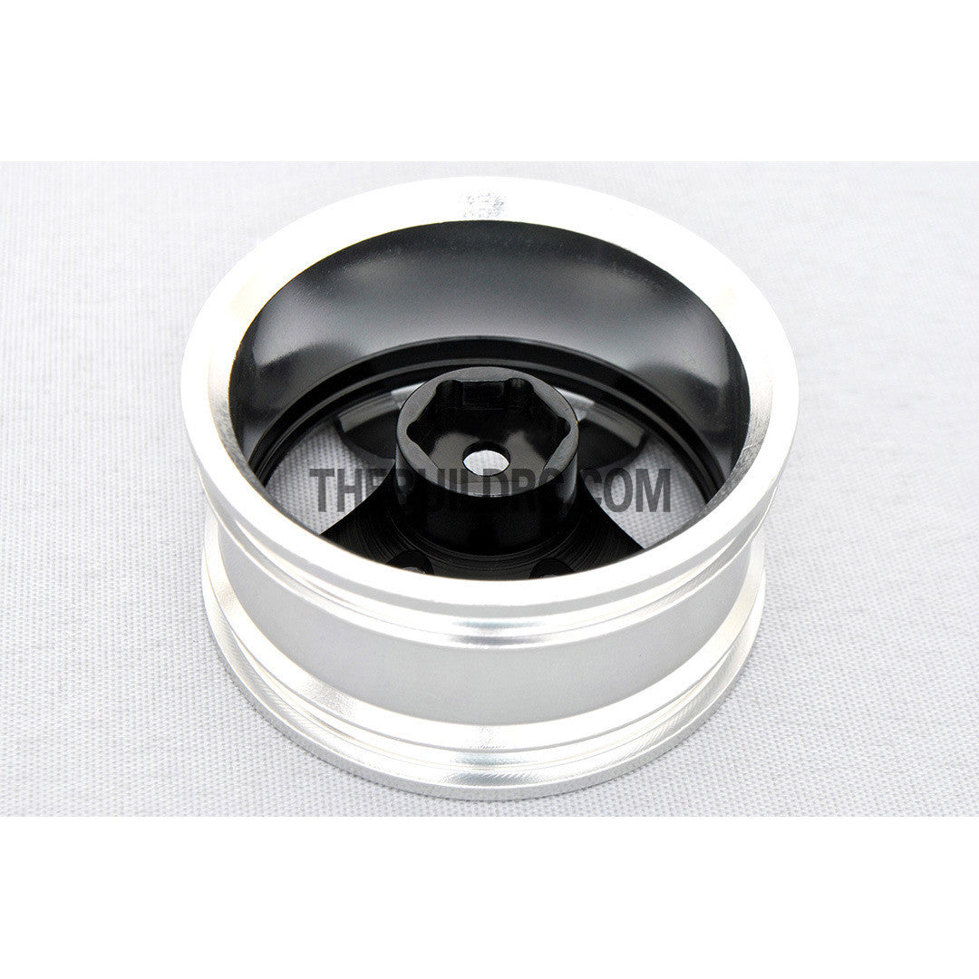1/10 RC Car 5 Spoke 6mm Offset  26mm Alloy CNC Sports Wheel Rim (4pcs)
