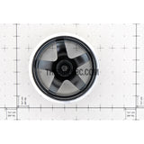 1/10 RC Car 5 Spoke 9mm Offset  26mm Alloy CNC Sports Wheel Rim (4pcs)
