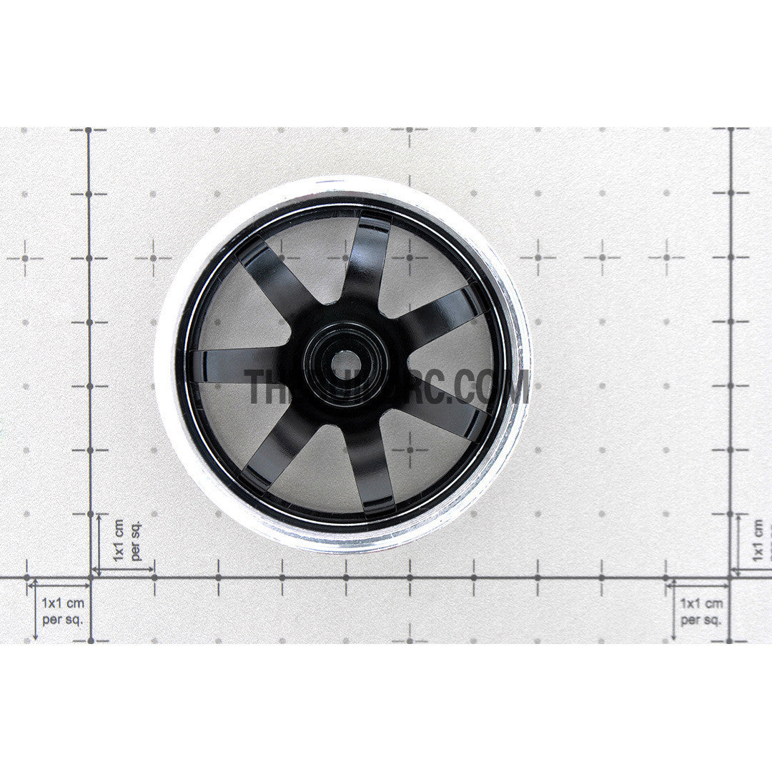 1/10 RC Car 7 Spoke 12mm Offset  26mm Alloy CNC Sports Wheel Rim (4pcs)