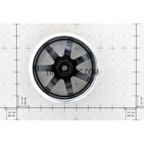 1/10 RC Car 7 Spoke 12mm Offset  26mm Alloy CNC Sports Wheel Rim (4pcs)