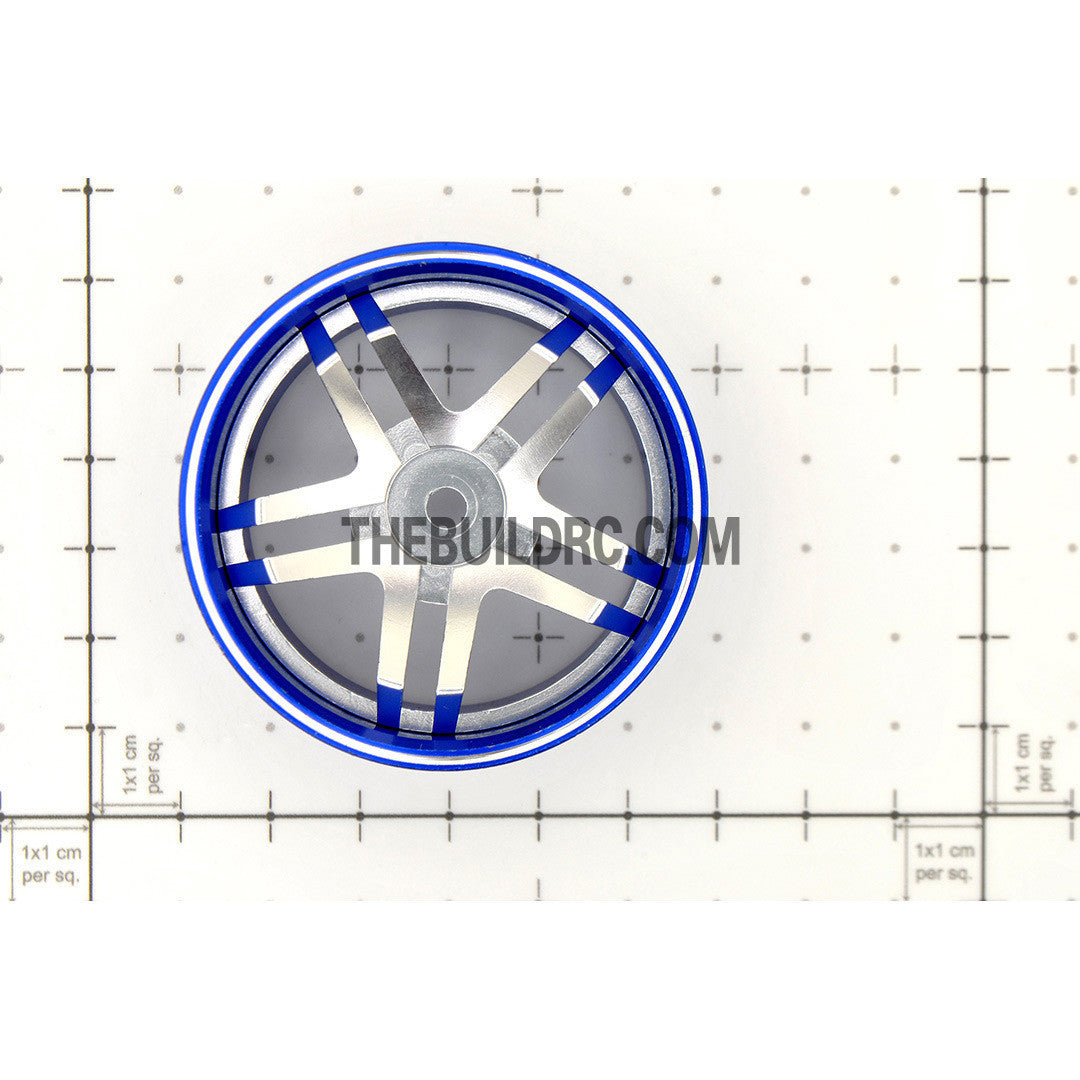 1/10 RC Car 5-Star 3mm Offset  26mm Alloy CNC Sports Wheel Rim (4pcs)