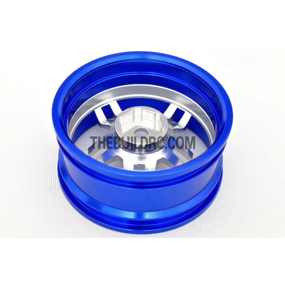 1/10 RC Car 5-Star 6mm Offset  26mm Alloy CNC Sports Wheel Rim (4pcs)