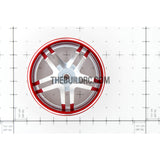 1/10 RC Car 5-Star 6mm Offset  26mm Alloy CNC Sports Wheel Rim (4pcs)
