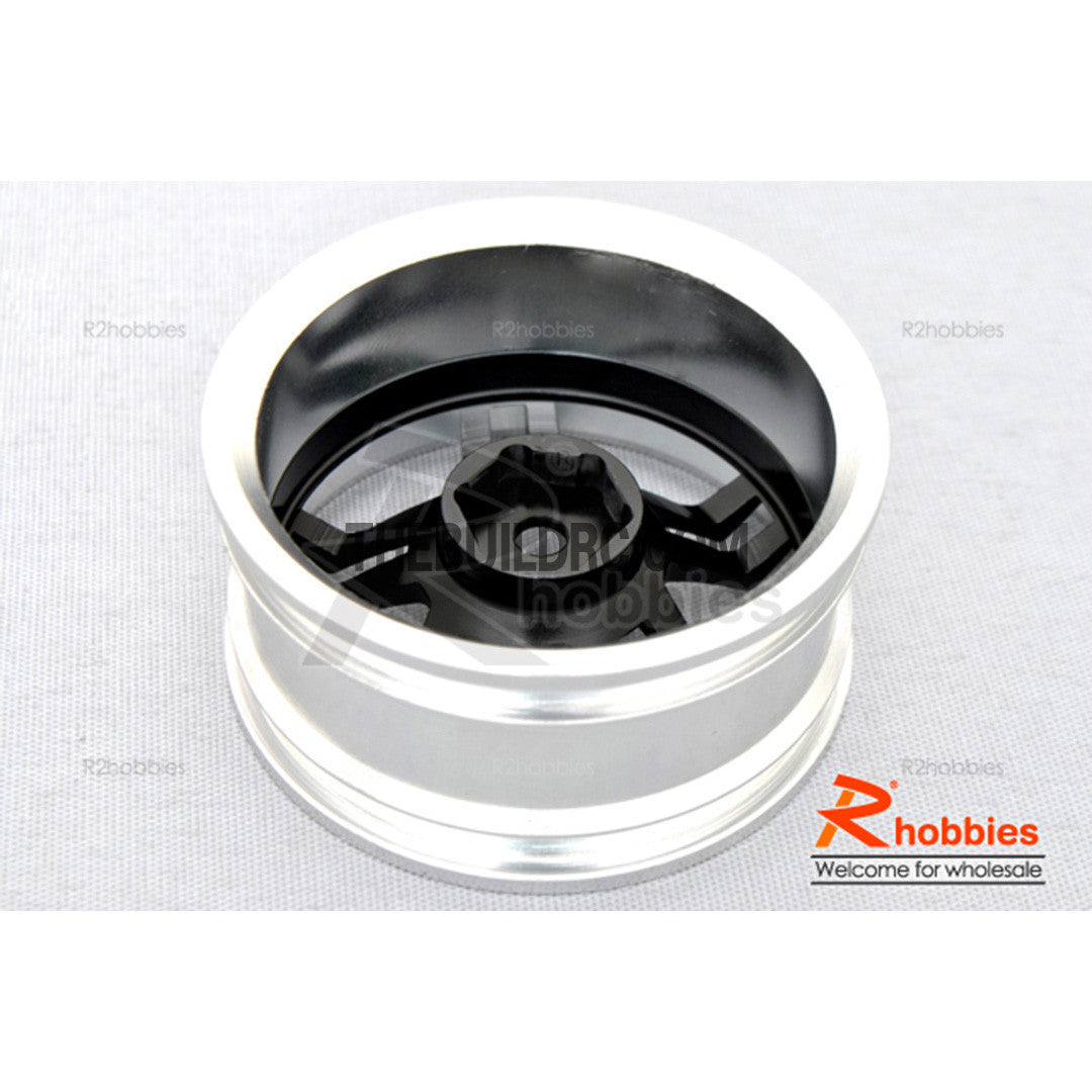 1/10 RC Car 5-Star 0mm Offset  26mm Alloy CNC Sports Wheel Rim (4pcs)