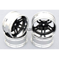 1/10 RC Car 5-Star 3mm Offset  26mm Alloy CNC Sports Wheel Rim (4pcs)
