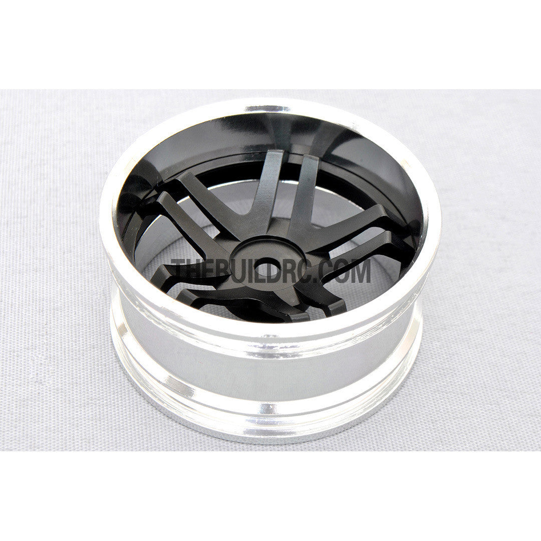1/10 RC Car 5-Star 3mm Offset  26mm Alloy CNC Sports Wheel Rim (4pcs)