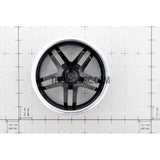1/10 RC Car 5-Star 3mm Offset  26mm Alloy CNC Sports Wheel Rim (4pcs)