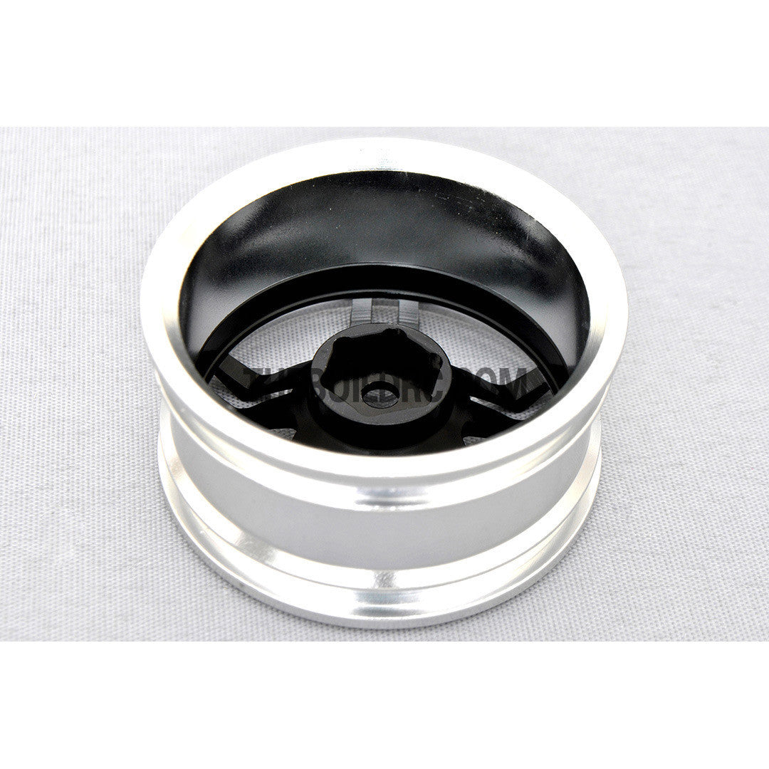 1/10 RC Car 5-Star 6mm Offset  26mm Alloy CNC Sports Wheel Rim (4pcs)