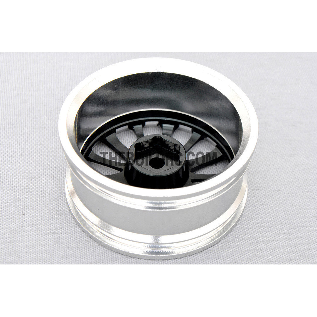 1/10 RC Car 14 Spoke 0mm Offset  26mm Alloy CNC Sports Wheel Rim (4pcs)