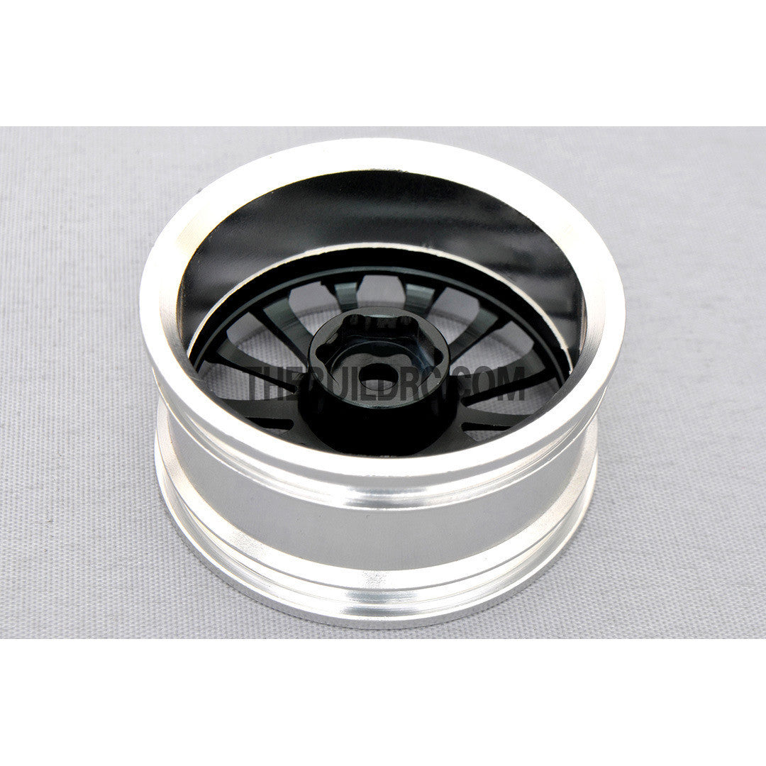 1/10 RC Car 14 Spoke 3mm Offset  26mm Alloy CNC Sports Wheel Rim (4pcs)