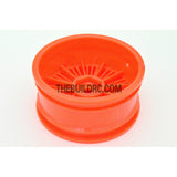 1/10 RC Car 26mm 55 Spoke 0mm Offset DRIFT Sporty Wheel 4pcs - Orange