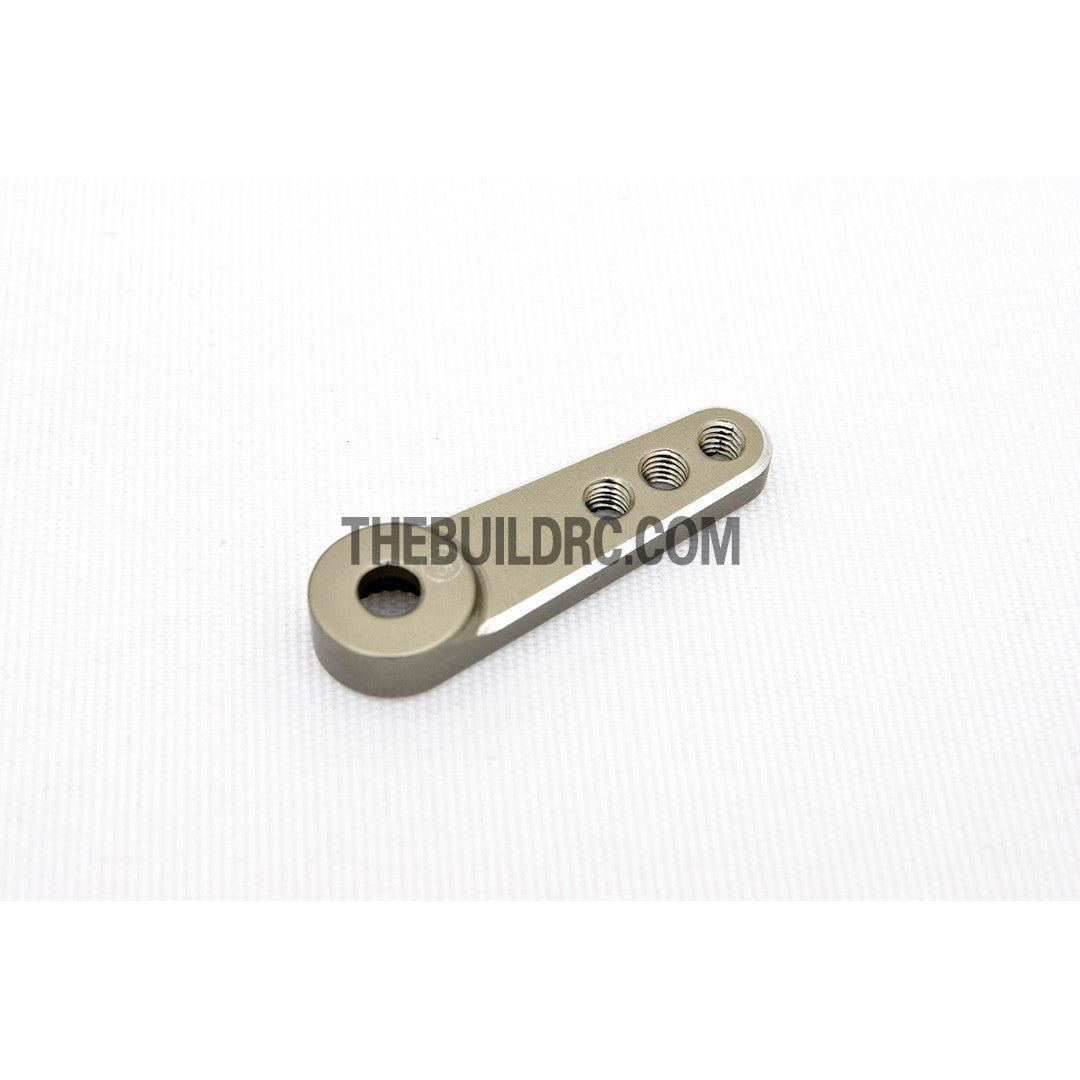 RC Car CNC Aluminium 29mm Servo Arm / Horn for Futaba Servo (25T) - Grey