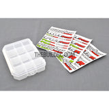 RC 4 x 3 Screw Nuts Parts Adjustable Plastic Tool Box