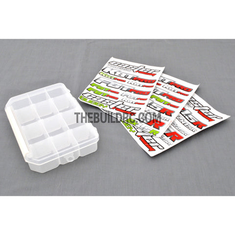 RC 4 x 3 Screw Nuts Parts Adjustable Plastic Tool Box