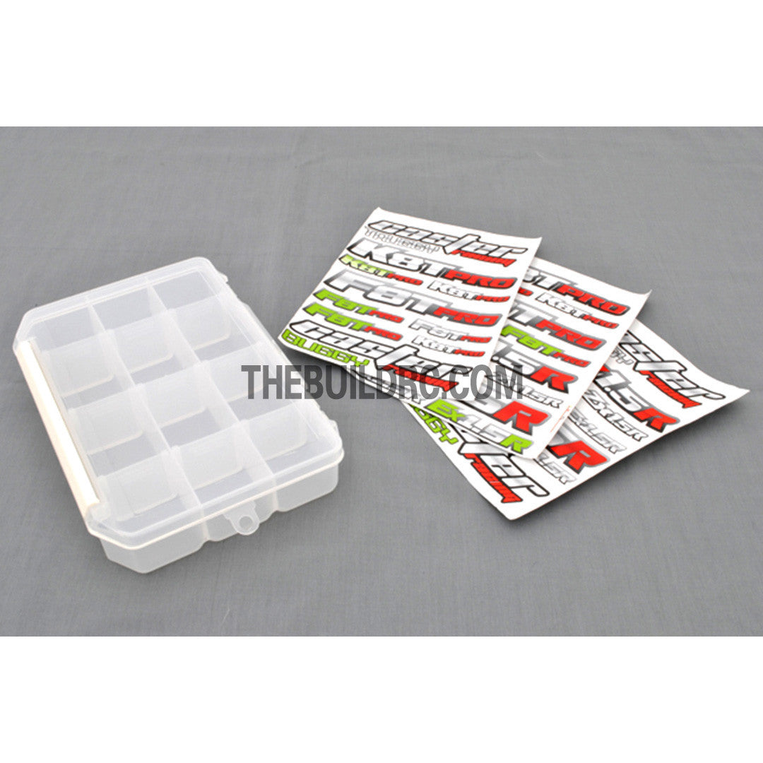 RC 4 x 3 Screw Nuts Parts Adjustable Plastic Tool Box